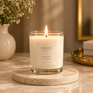 White Tea & Jasmine Scented Candle