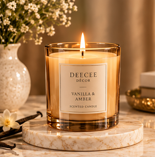 candle_image_1 Vanilla & Amber Luxury Candle - Image 2